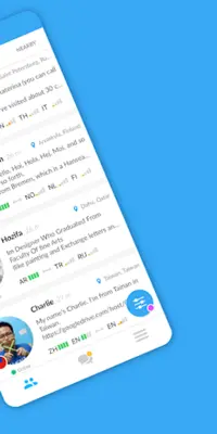 Interpals Friends & Languages android App screenshot 2